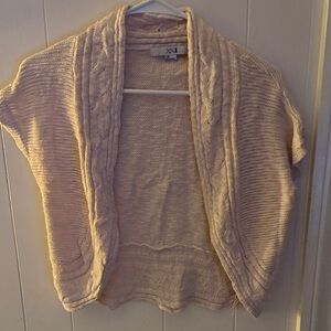 Forever 21 light pink Open-Front Shrug